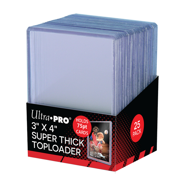 TCG Super Thick Hartplastik-Kartenhüllen 63 × 88 mm 25er-Pack