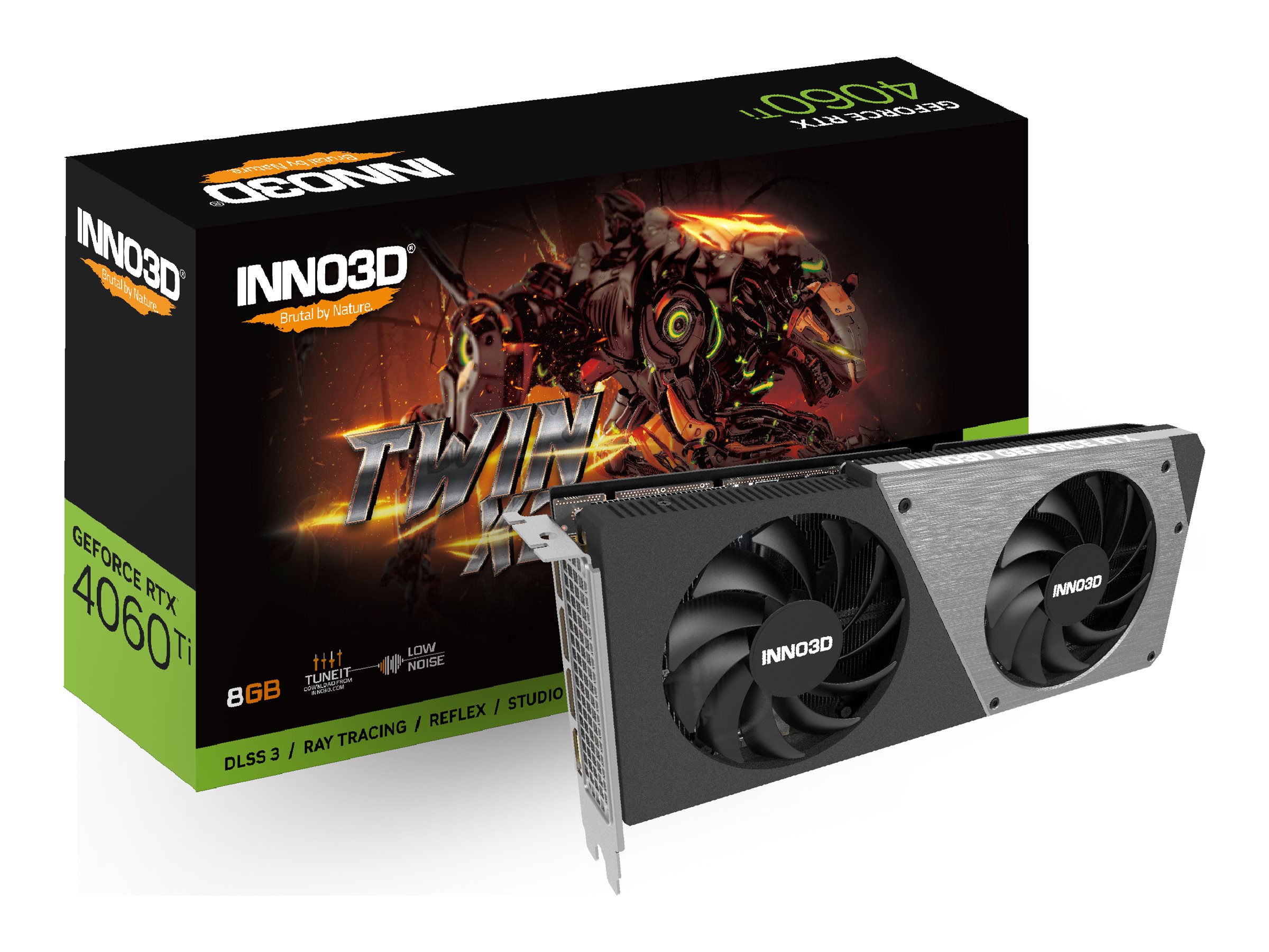 Inno3D GeForce RTX 4060 Ti Twin X2 8GB GDDR6 HDMI 3xDP