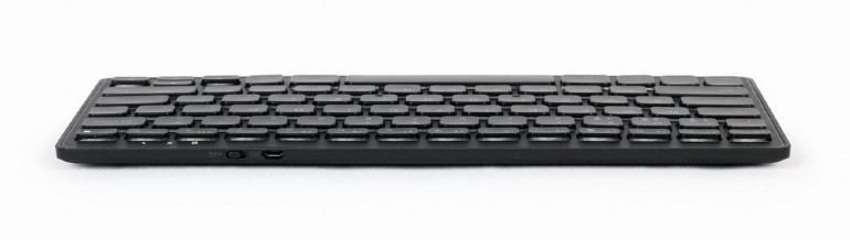 Gembird KB-BTRGB-01-DE - Tastatur - backlit - kabellos