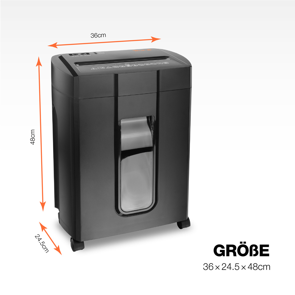 Aktenvernichter High Performance inkl. Service Kit