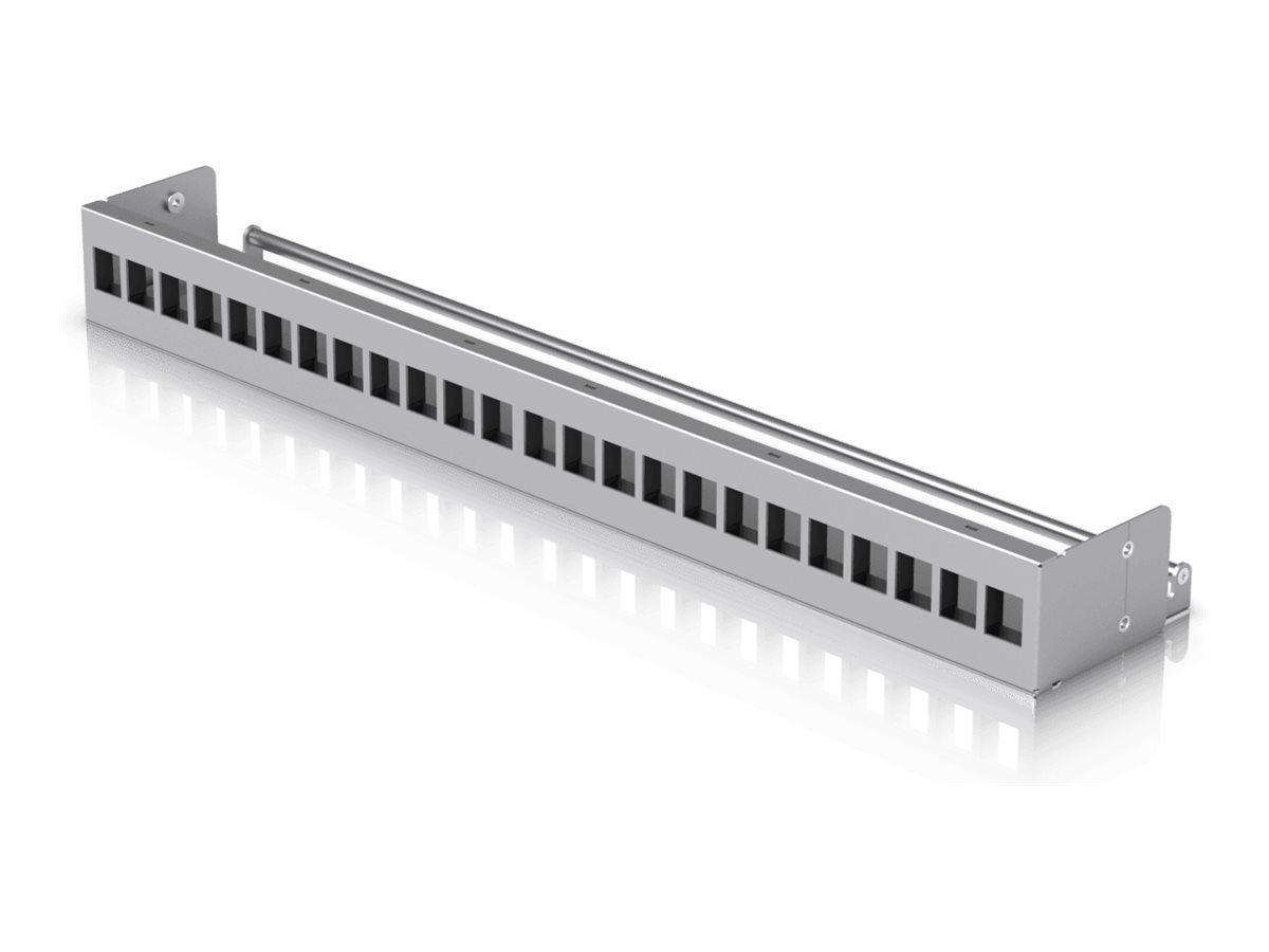 Rack mount 24-port blank patch panel