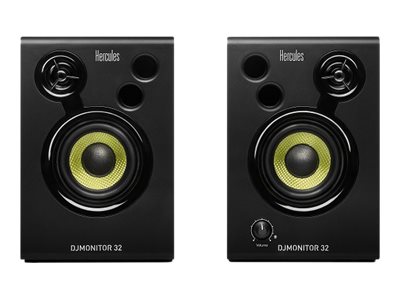 Hercules DJ Monitor 32 - Monitorlautsprecher - 30 Watt (Gesamt)
