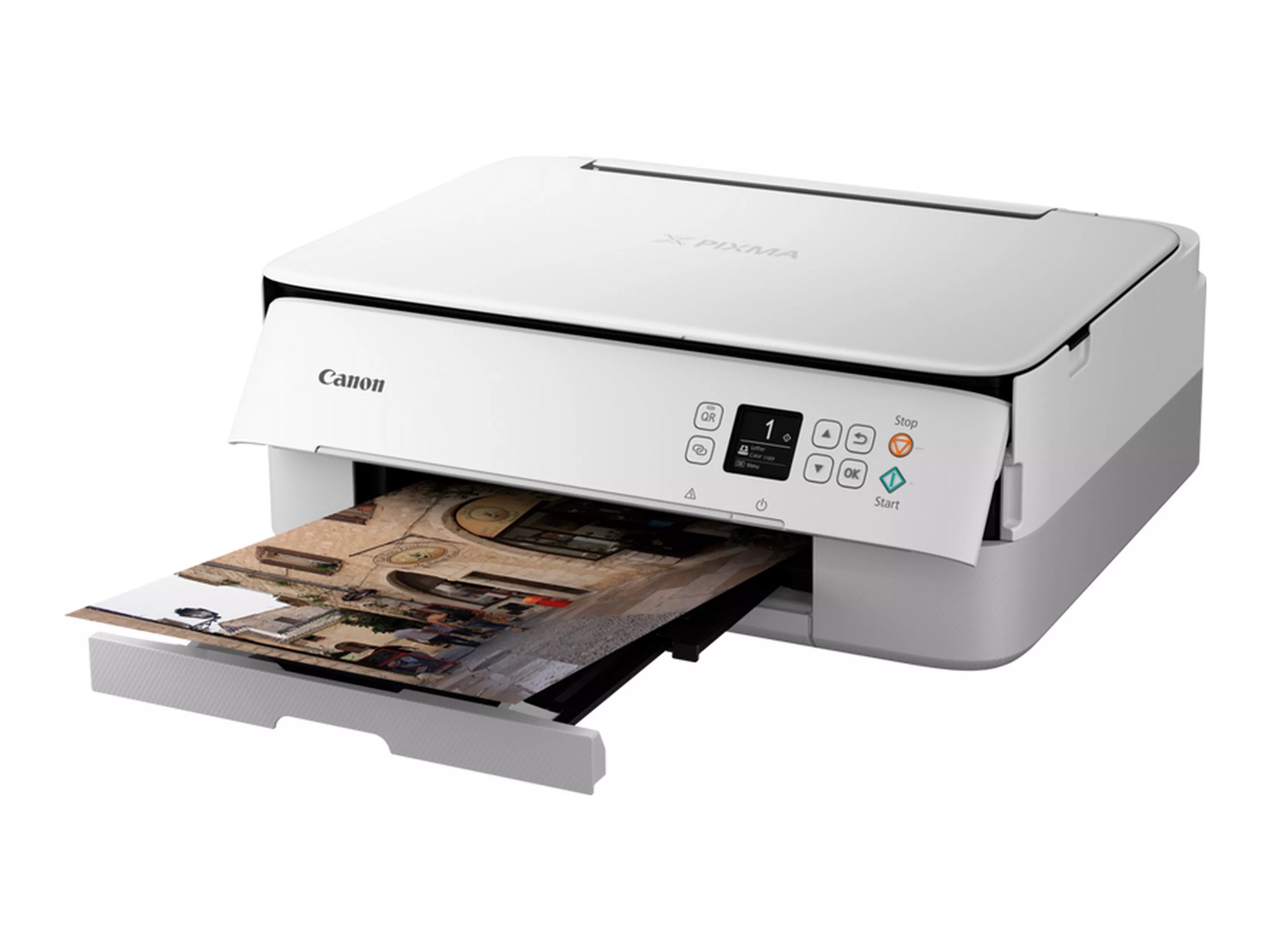 Canon PIXMA TS5351i Multifunktionssystem 3-in-1 weiss