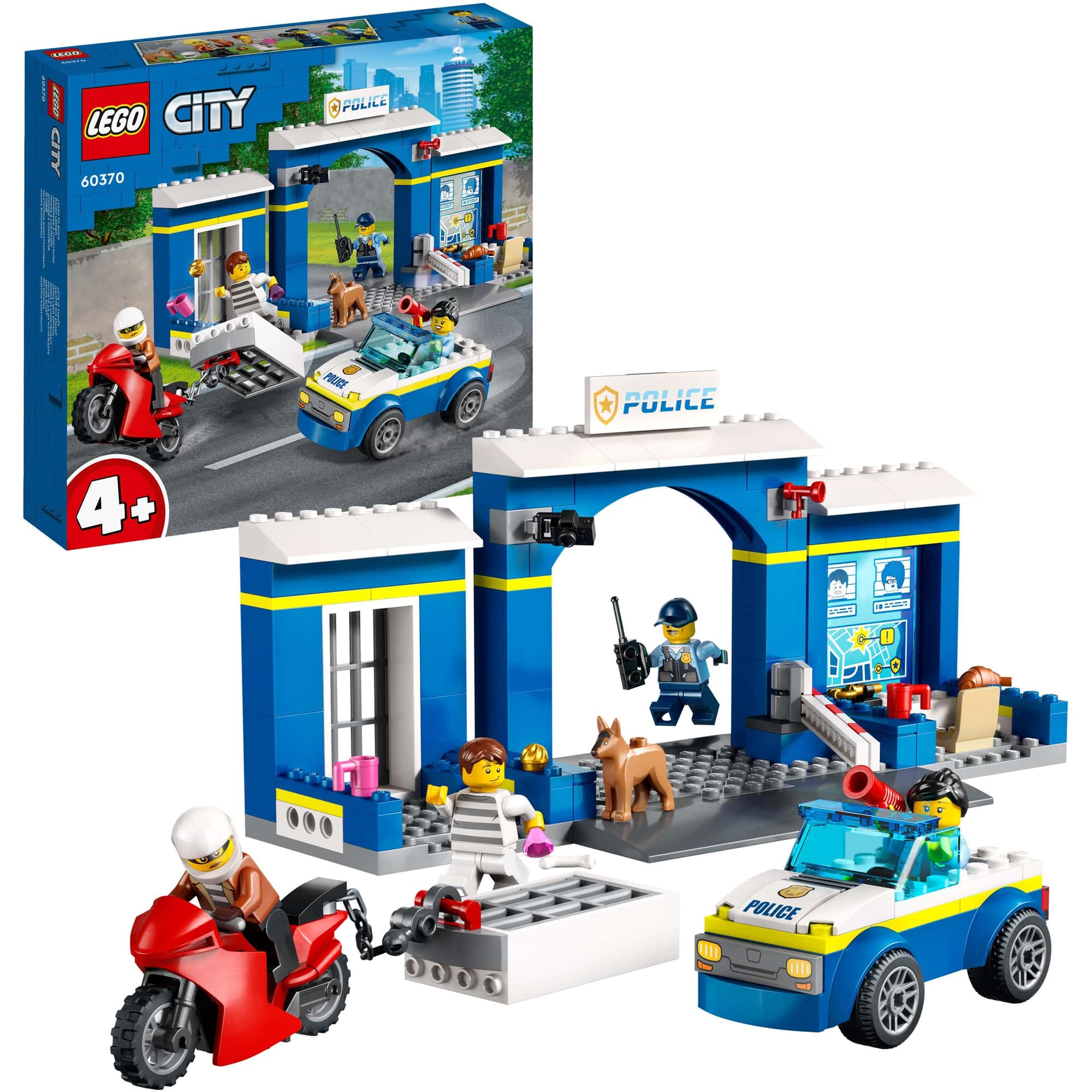 LEGO City   Ausbruch aus der Polizeistation           60370