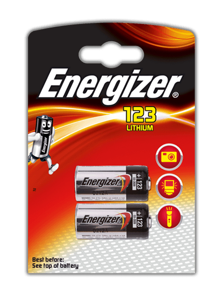 Energizer 123 - Batterie 2 x CR17345 - Li/MnO2