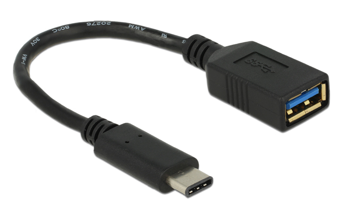 Delock USB-Adapter - USB Typ A (W) bis USB-C (M)