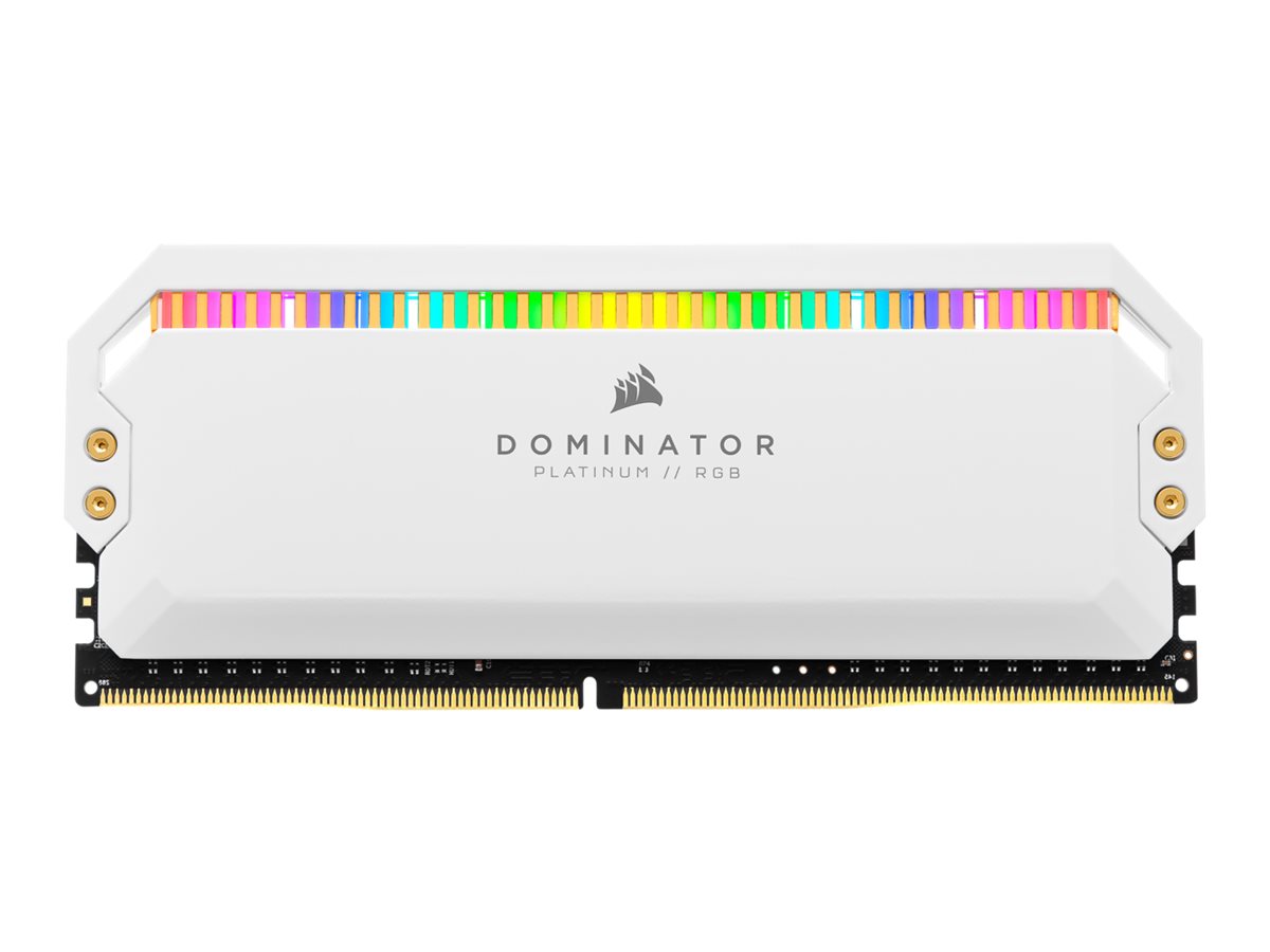 4x 8GB (32GB Kit) DDR4-3600 Corsair Dominator Platinum RGB weiß CL18