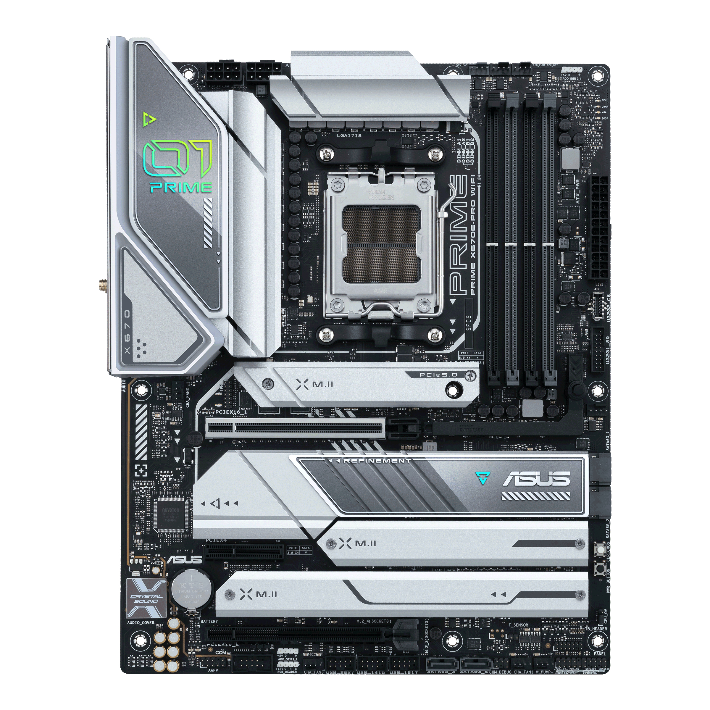 ASUS Prime X670E-Pro WIFI - AMD X670E - So. AM5 - ATX