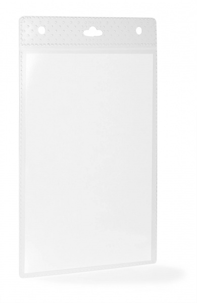 Event-Namensschild A6 20 Stück transparent