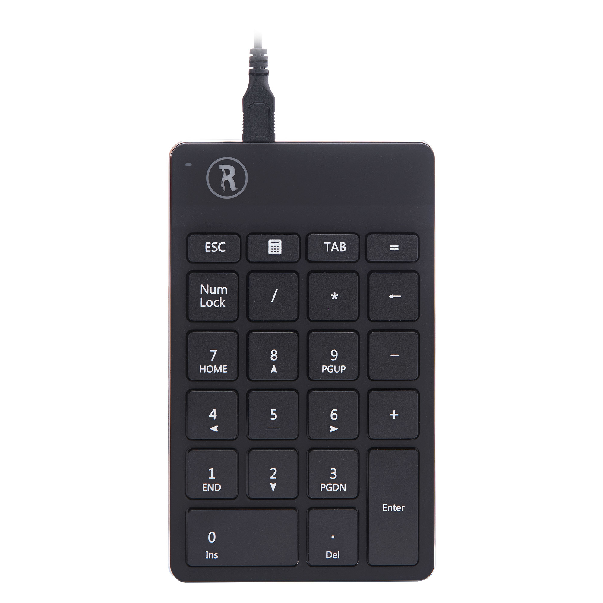 R-Go | Nummernblock Numpad Break USB kabel schwarz