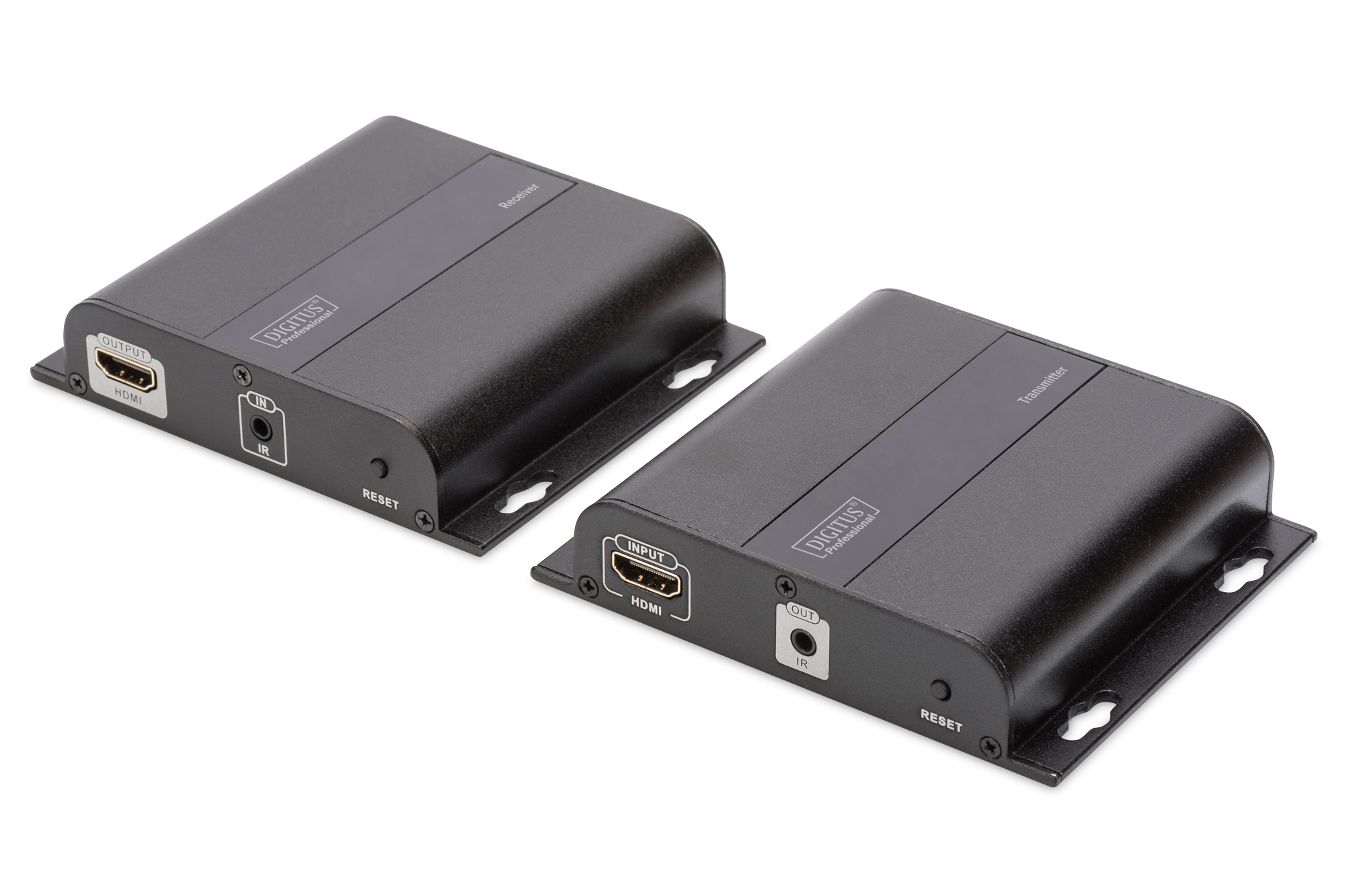 Extender Set HDMI IP Cat5/5e/6/7 schwarz