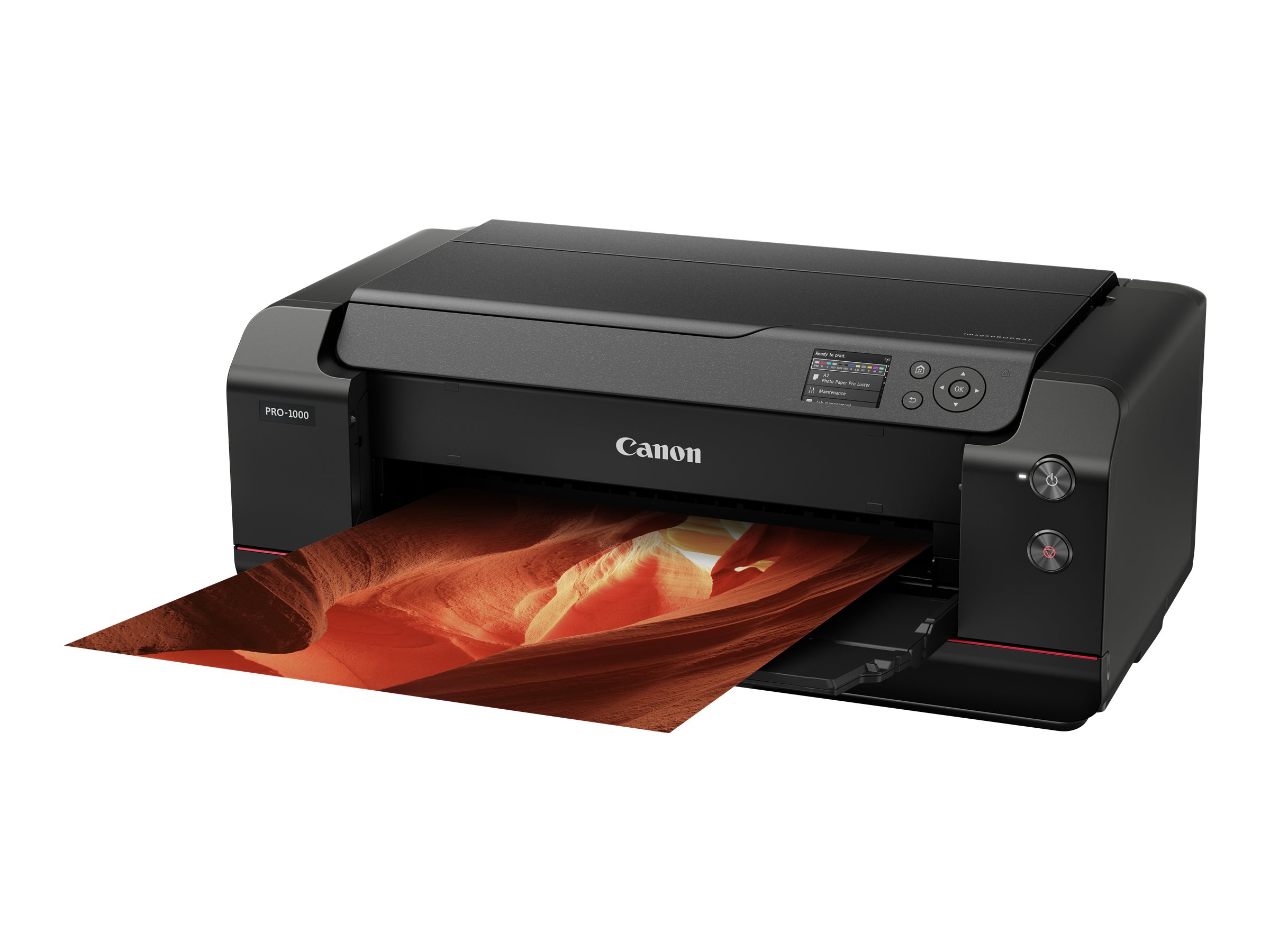 Canon imagePROGRAF PRO-1000 - 432 mm (17") Großformatdrucker - Farbe - Tintenstrahl - 431.8 x 558.8 mm - 2400 x 1200 dpi bis zu 3.58 Min./Seite (Farbe)