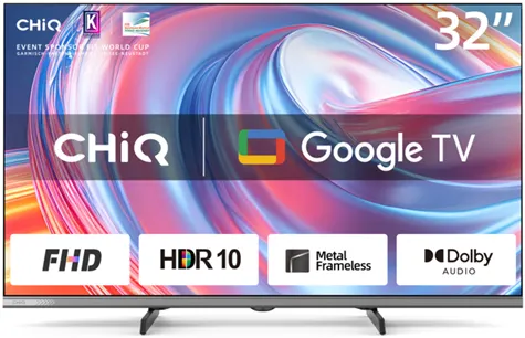 Chiq | L32FM9V 32" 80cm 16:9 FHD  LED Google TV bk