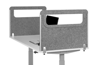 Seitenwand rund mit Acrylglasscheibe_ grau