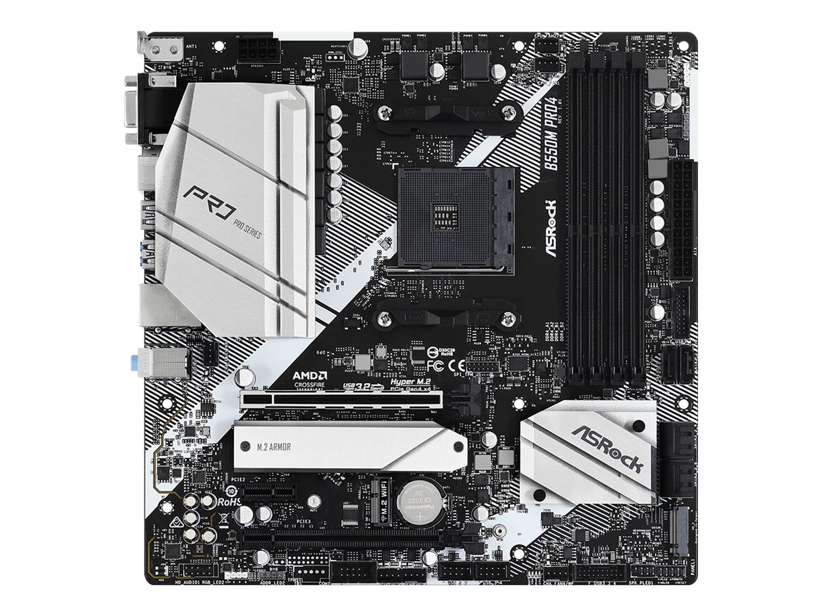 AsRock B550M Pro4 - AMD B550 - So. AM4 - mATX