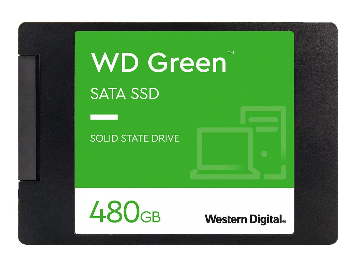 WD Green WDS480G3G0A - SSD - 480 GB - intern - 2.5" (6.4 cm)