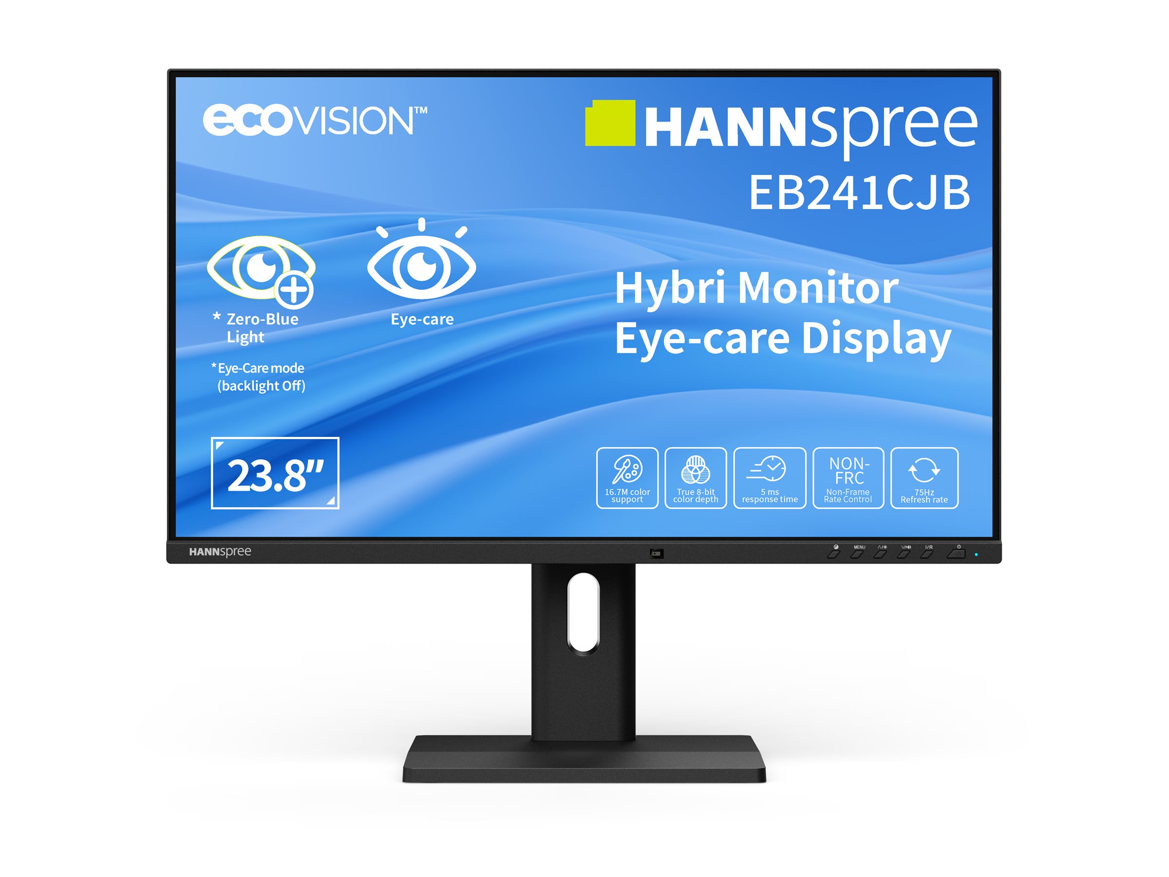 60.4cm (23,8") EB241CJB 16:9  Hybri HDMI+DP+USB