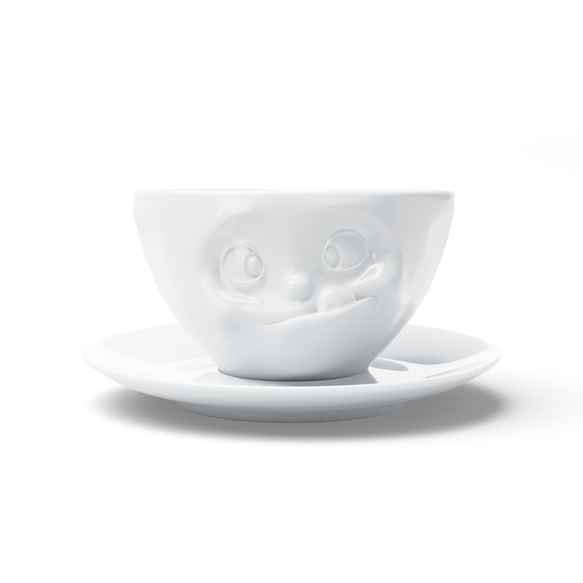 FIFTYEIGHT Kaffeetasse 200ml - Lecker weiß