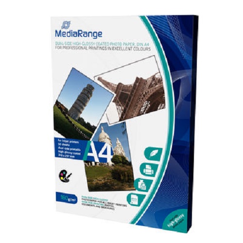 Fotopapier hochglänzend A4 160 g/m² – 50 Blatt