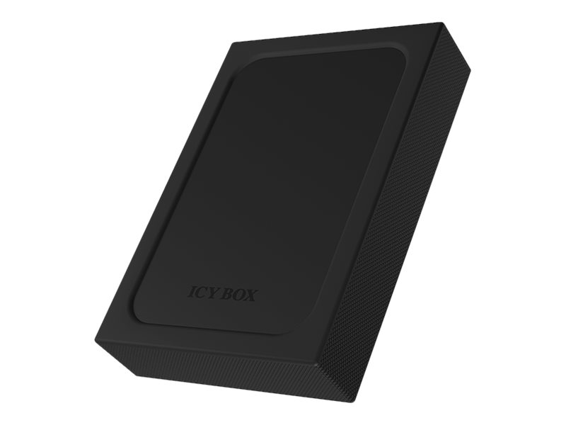 ICY BOX | Ext. HDD-Gehäuse, 1x SATA 2.5" (bis 15 mm BH) zu 1x USB 3.2 Gen 1 Host, | black
