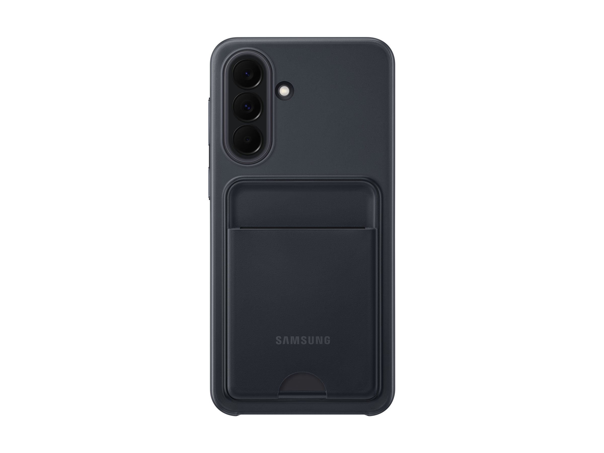 Smartphone Card Slot Case Black for Galaxy A37