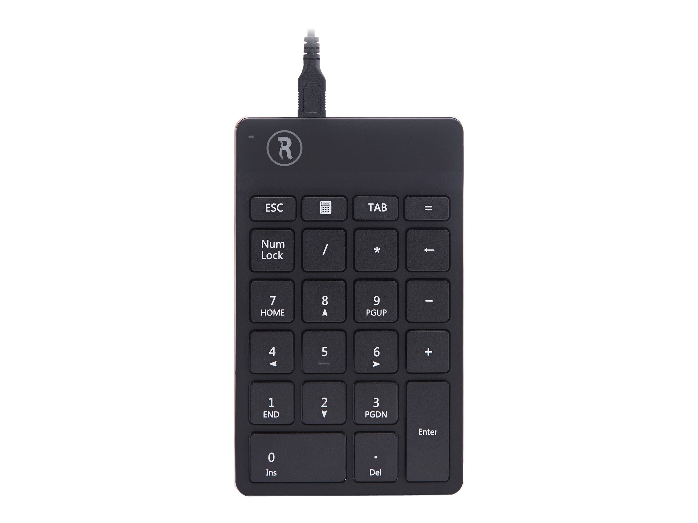 R-Go | Nummernblock Numpad Break USB kabel schwarz