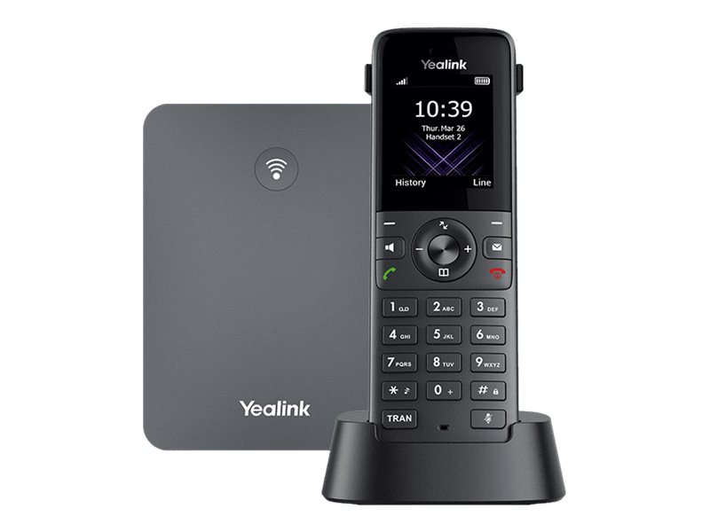 Yealink W73P - Schnurloses VoIP-Telefon mit Rufnummernanzeige