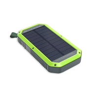 RealPower Powerbank PB-10000 Solar  schwarz        10.000mAh
