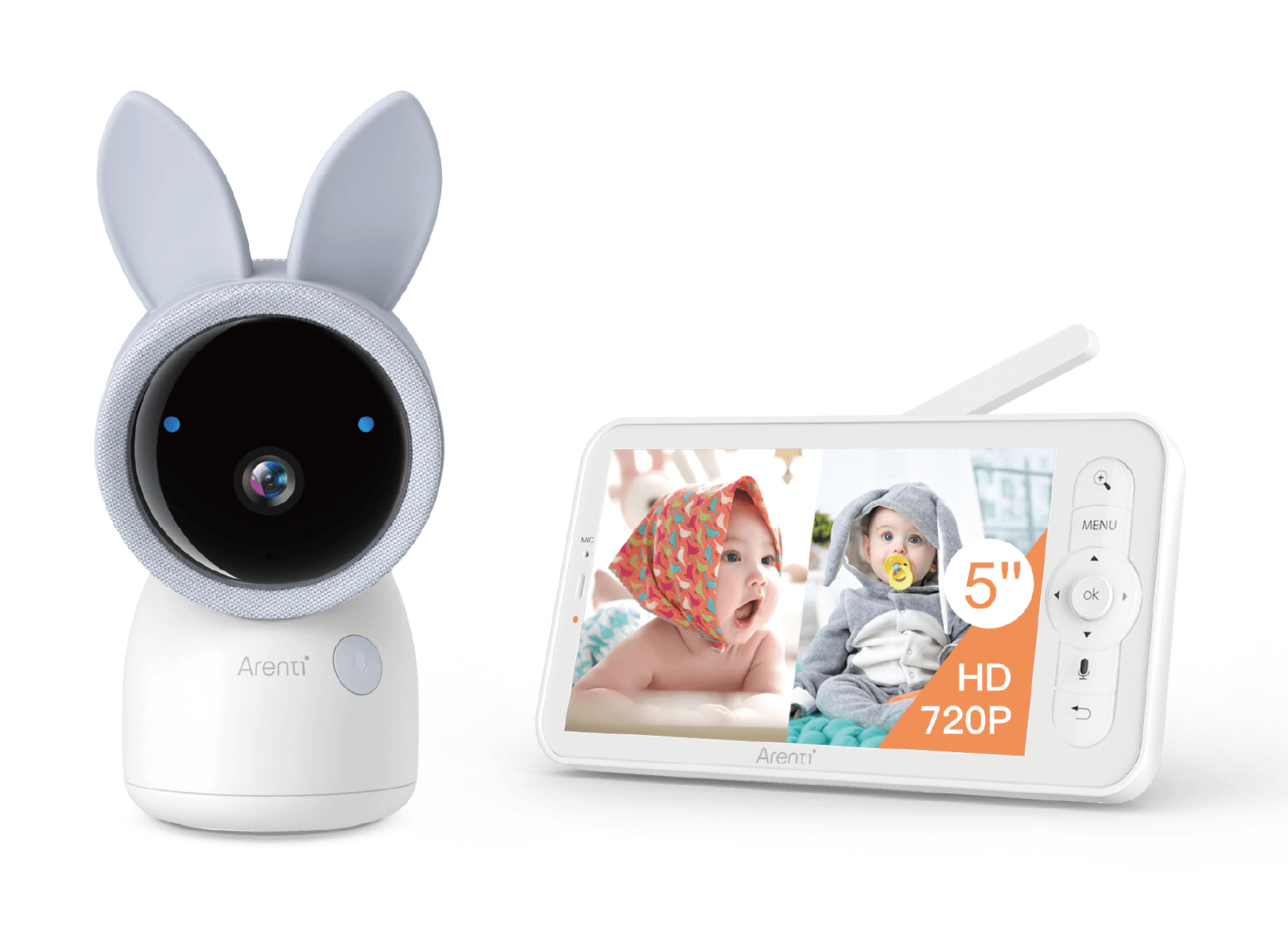 4MP Wi-Fi Video Baby Monitor Kit