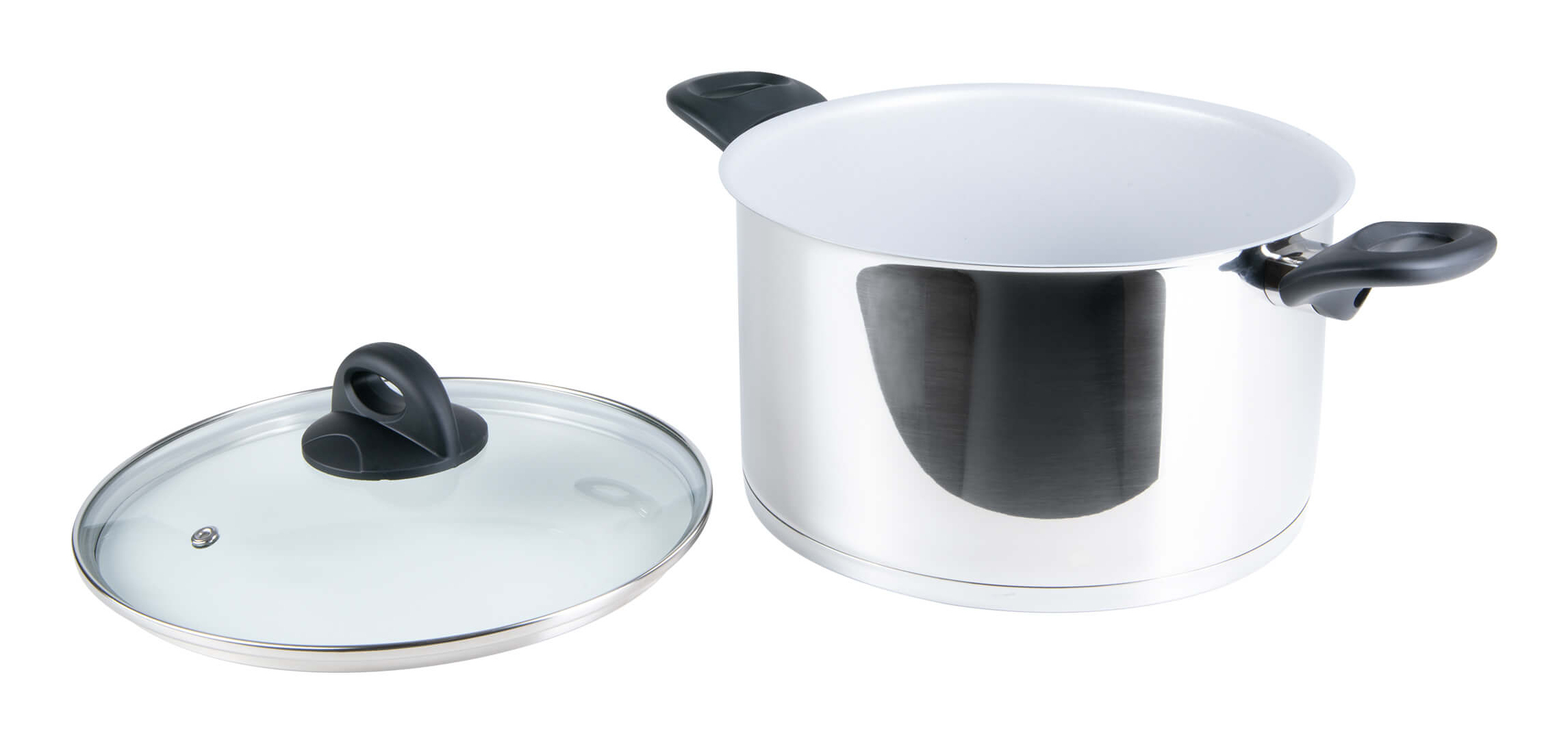 Cerafit Steel Kochtopf Set 2-tlg 24cm, Edelstahl