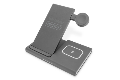 Ladegerät wireless 3in1 für Apple Produkte schwarz