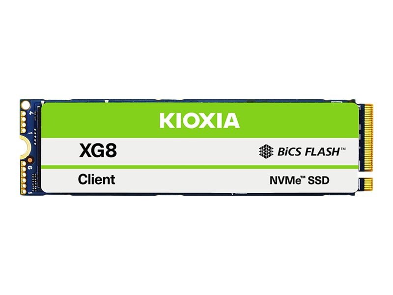 Kioxia SSD 512GB XG8 Series M.2 (2280) PCIe4.0  x4 NVMe