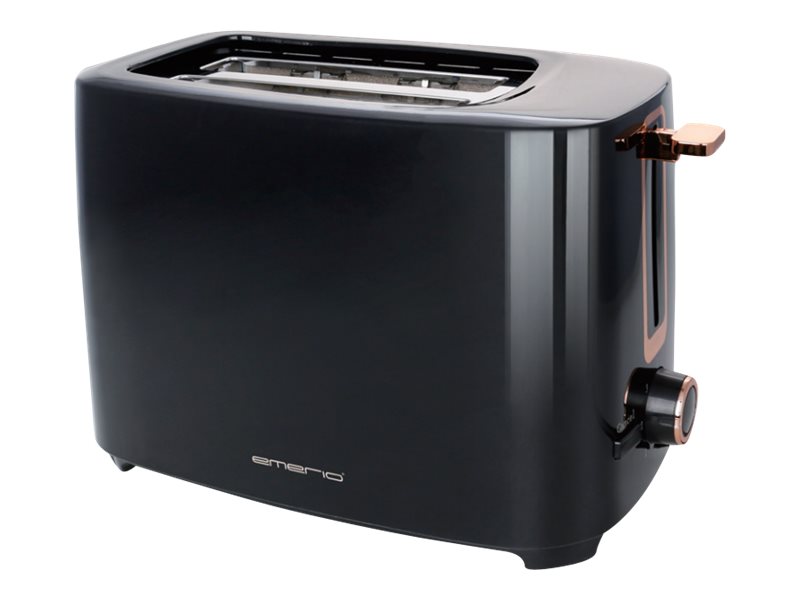 Emerio Toaster 2 Scheiben, schwarz, Thermostat