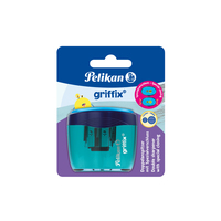 Doppeldosenanspitzer griffix Blau 1 ST