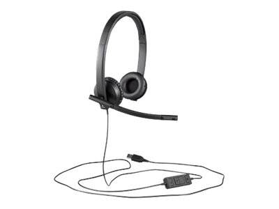 Logitech USB Headset H570e - Headset - On-Ear - Stereo - Kabelgebunden