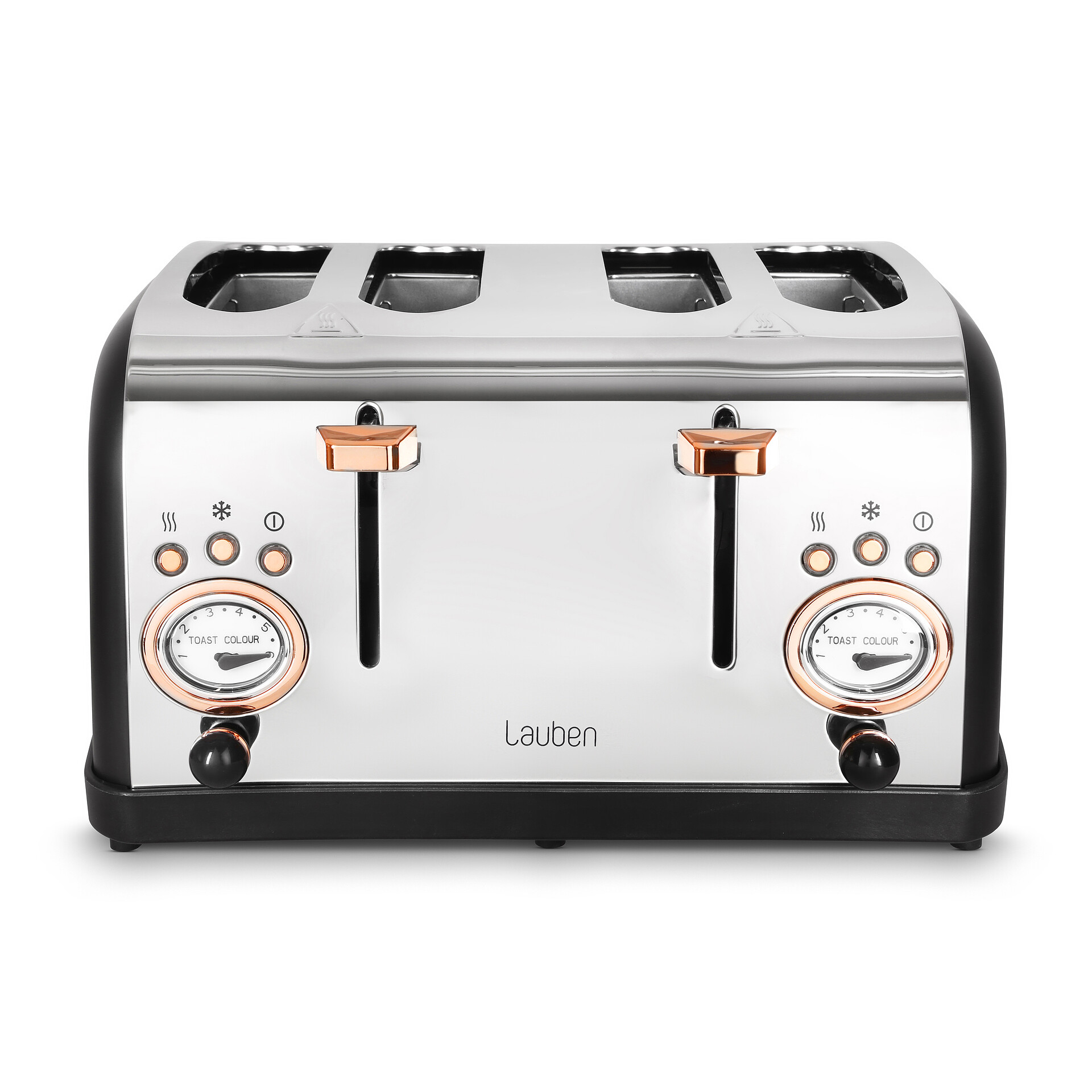 Lauben | Toaster 1500BC | 4Toasts | 1500W | schwarz retail