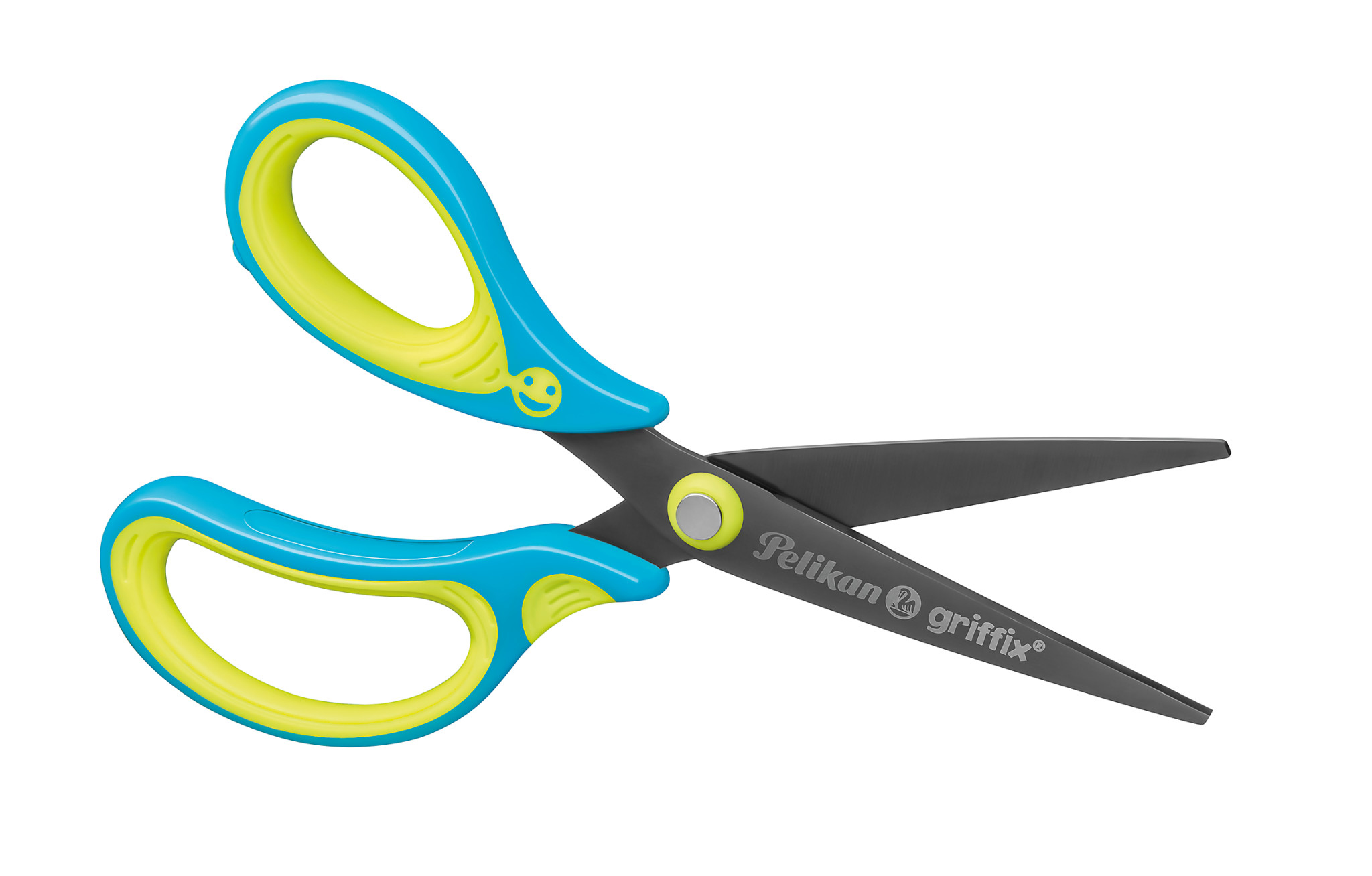 Schulschere griffix SC1BLS Blue links, spitz, Lose Ware