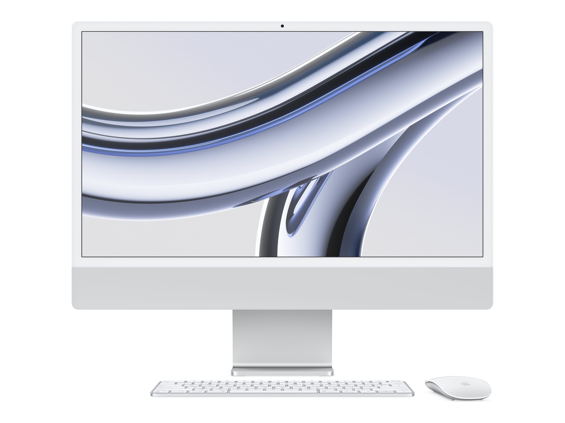 Apple iMac 4.5K (24"") M3 8/8-Core/8GB/256GBSSD/Silber MacOS