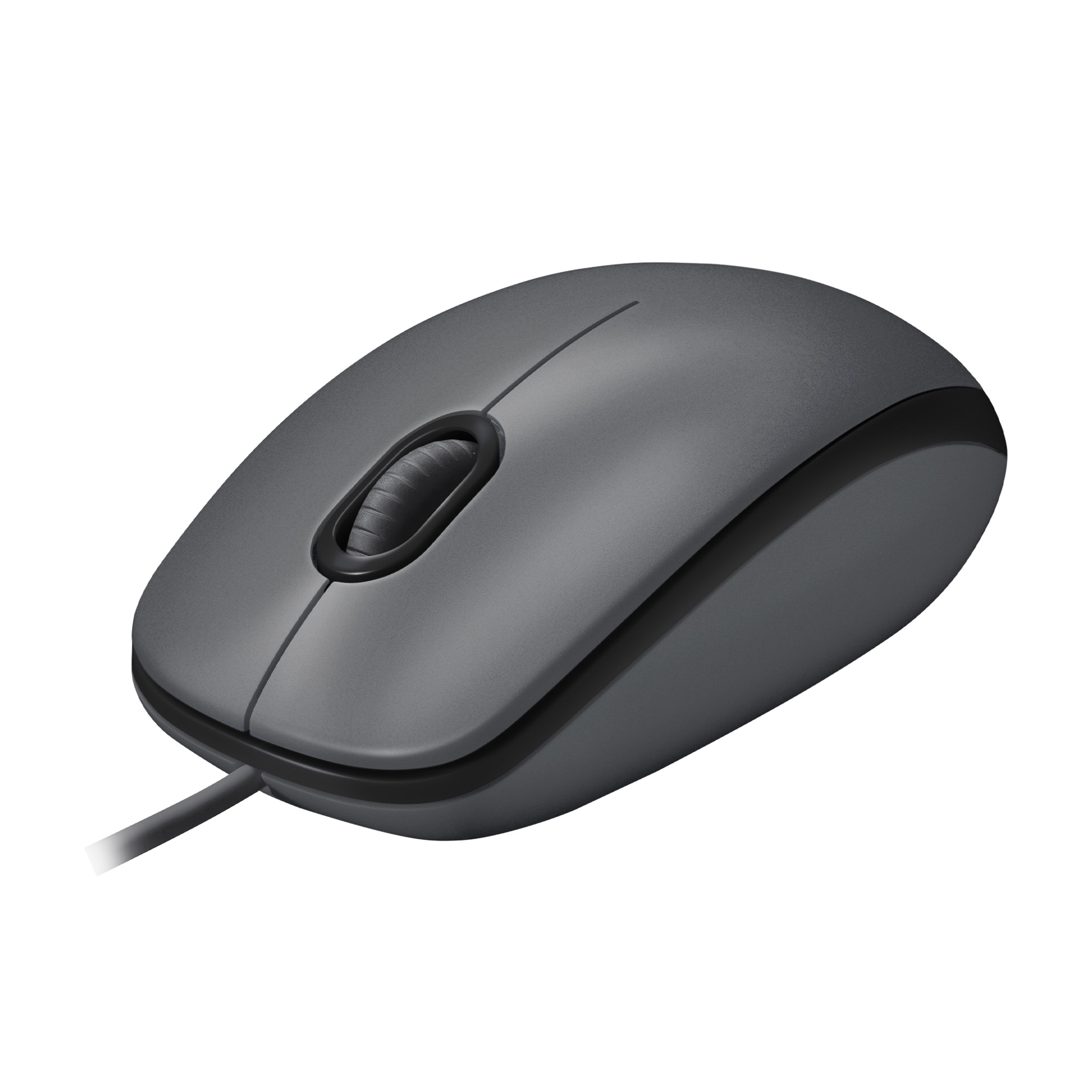 Logitech M100 - Maus - Full-Size - rechts- und linkshändig