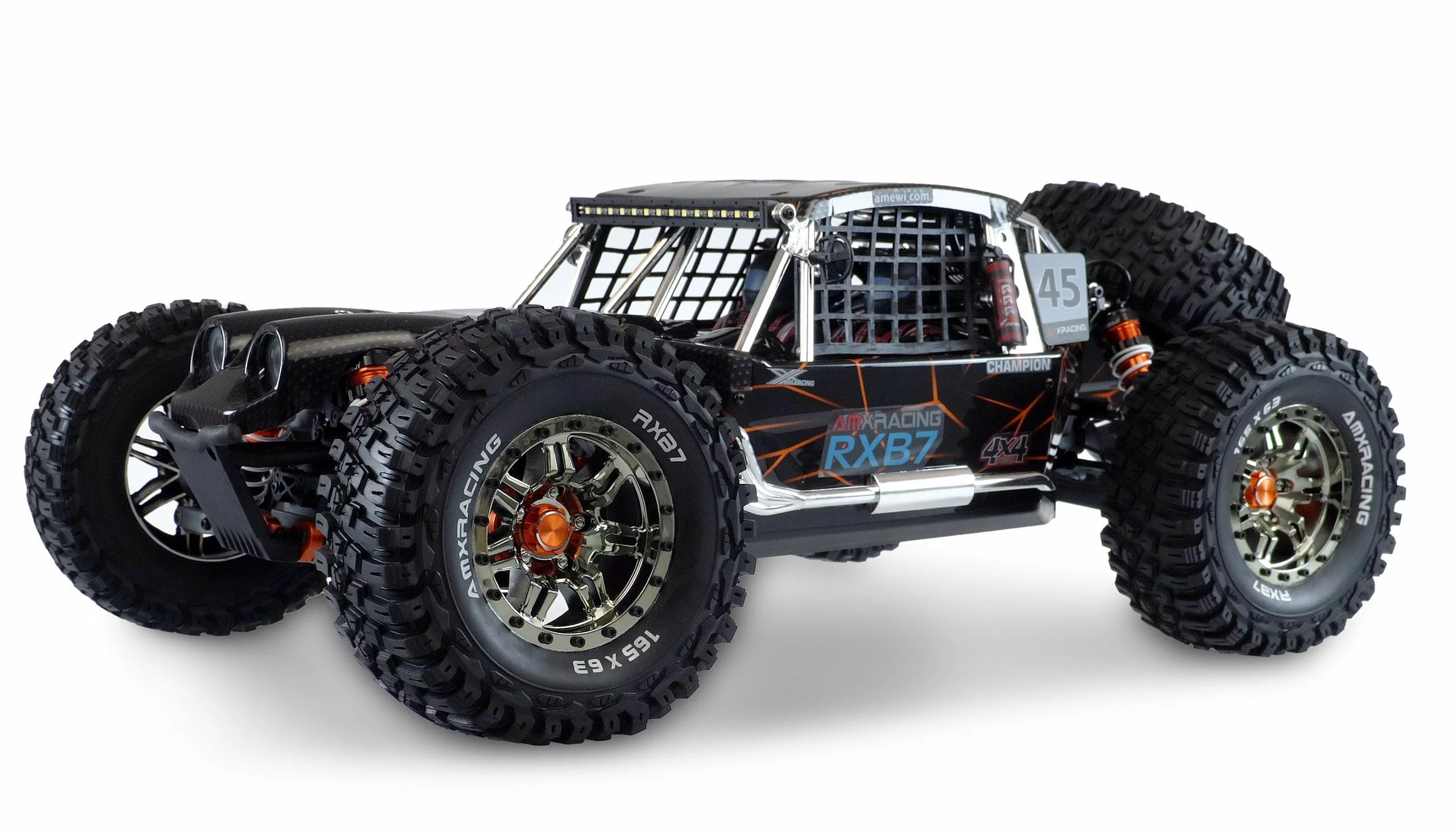 AMXRacing RXB7 Buggy | 1:7 | 4WD | RTR | schwarz