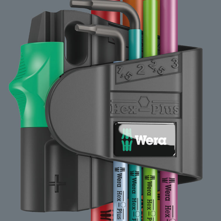 Wera | 950/7 Hex-Plus Multicolour Magnet 1