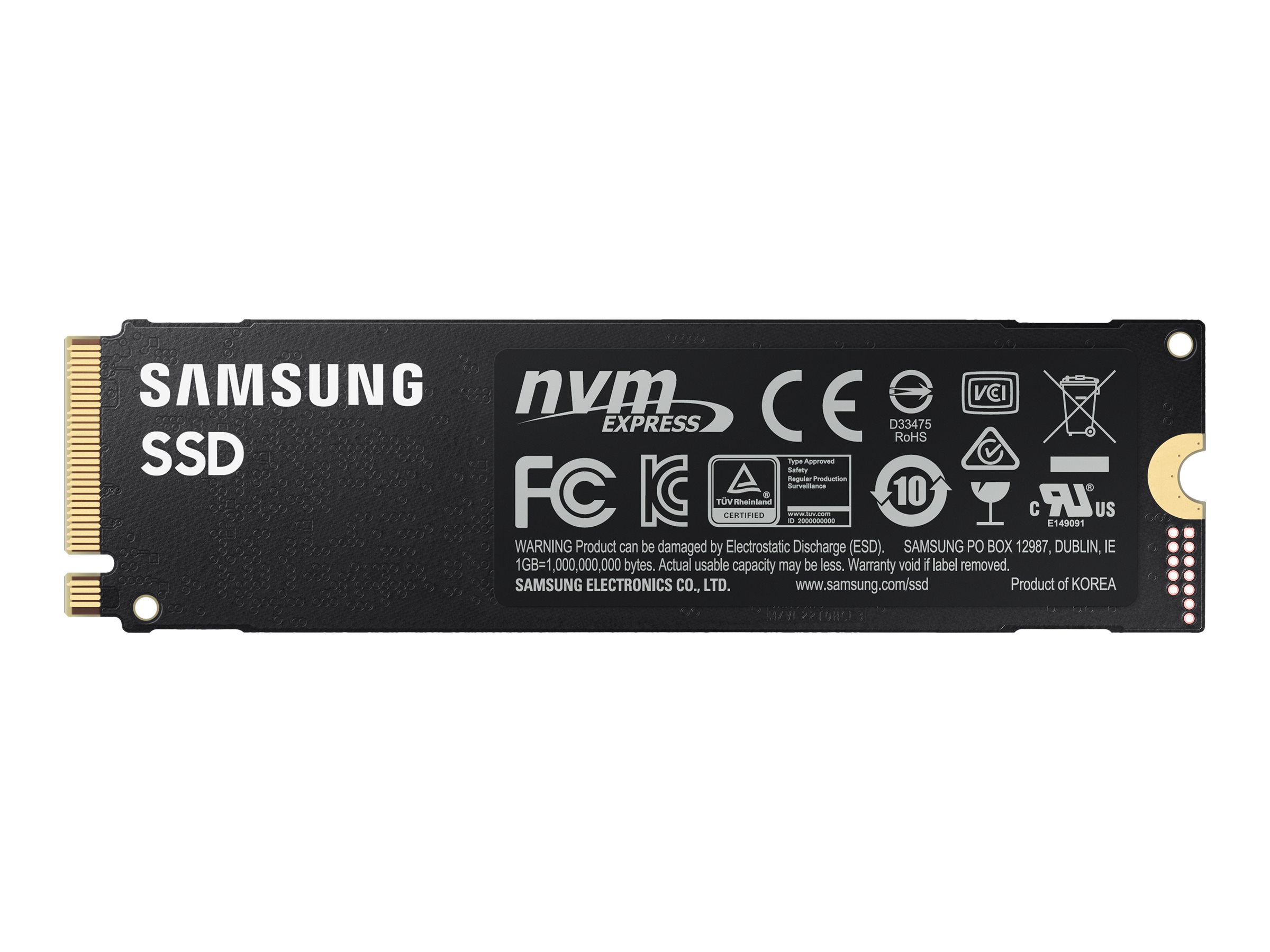 Samsung 980 Pro 1TB - PCIe 4.0 - M.2 NVMe SSD
