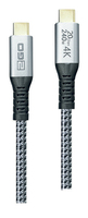 Schnellladekabel USB-C 240W 20Gbps Thunderbolt 3  2m