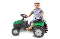 Trettraktor Strong Bull grün                       3+