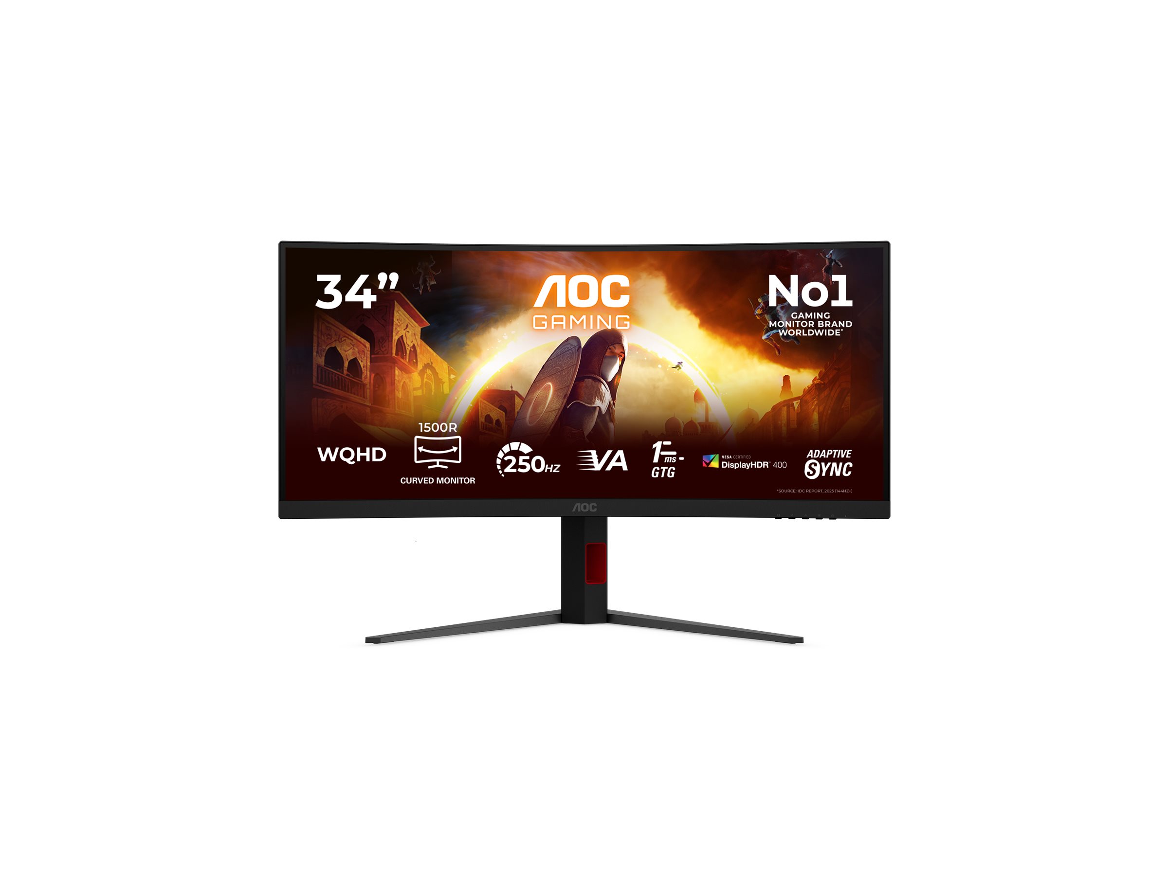 86,4cm (34") CU34G4ZCA 21:09 2xHDMI+DP+USB-C Curved