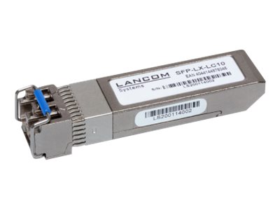 Lancom SFP-LX-LC10 - SFP+-Transceiver-Modul - 10 GigE - 10GBase-LX - LC Single-Modus - bis zu 10 km - 1310 nm (Packung mit 10)