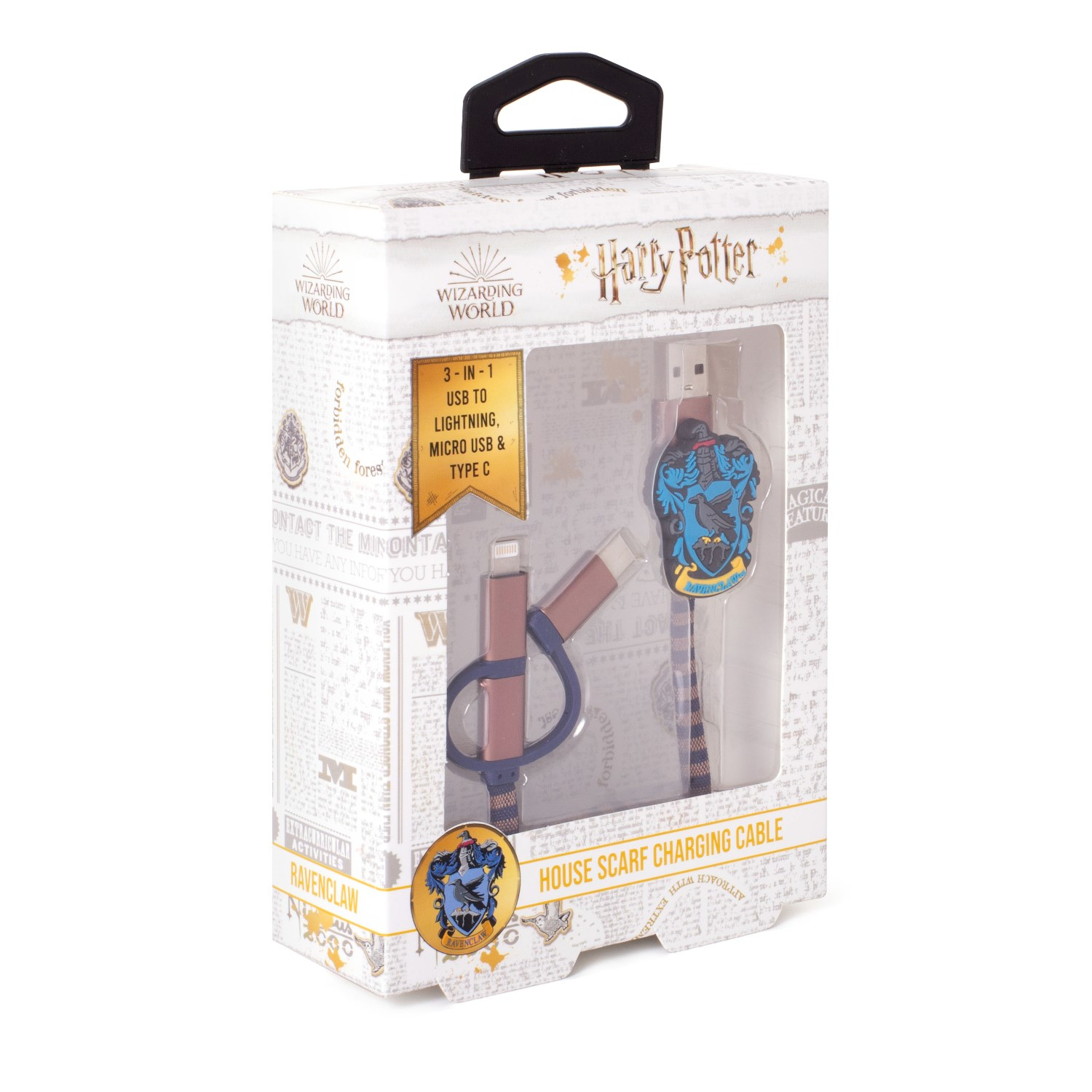 Thumbs Up ! Hogwarts Ravenclaw 3in1 Lightning/Micro/USB-C