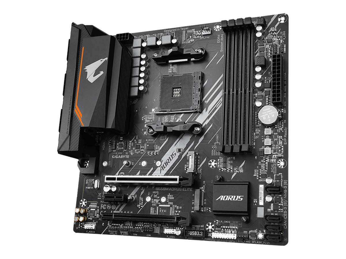 Gigabyte B550M Aorus Elite - AMD B550 - So. AM4 - mATX