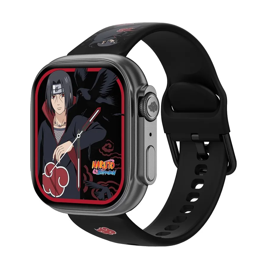 FIT Touch 5 Itachi Uchiha Smartwatch AMOLED Space Grau