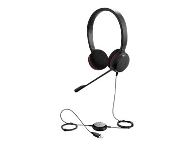 Jabra Headset Evolve 20 UC Duo USB NC schnurgebunden